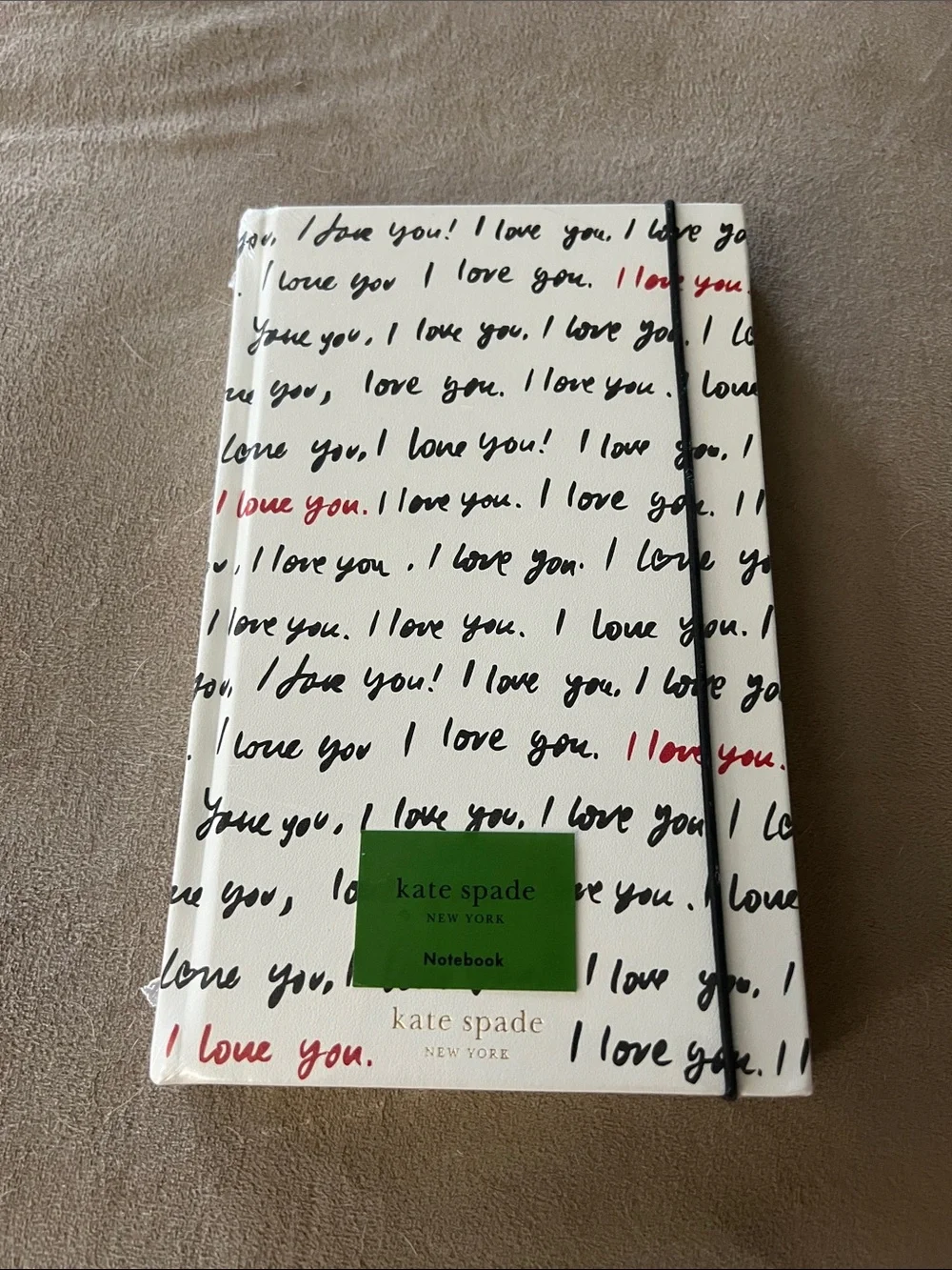 Kate Spade I Love You Take Note Notebook